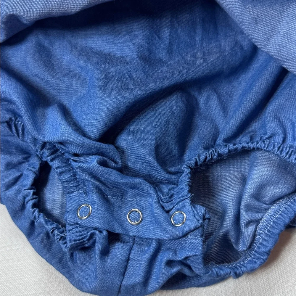 Adorable Blue Bunny Dress‎ with Pink Bow 18/24 months for easter